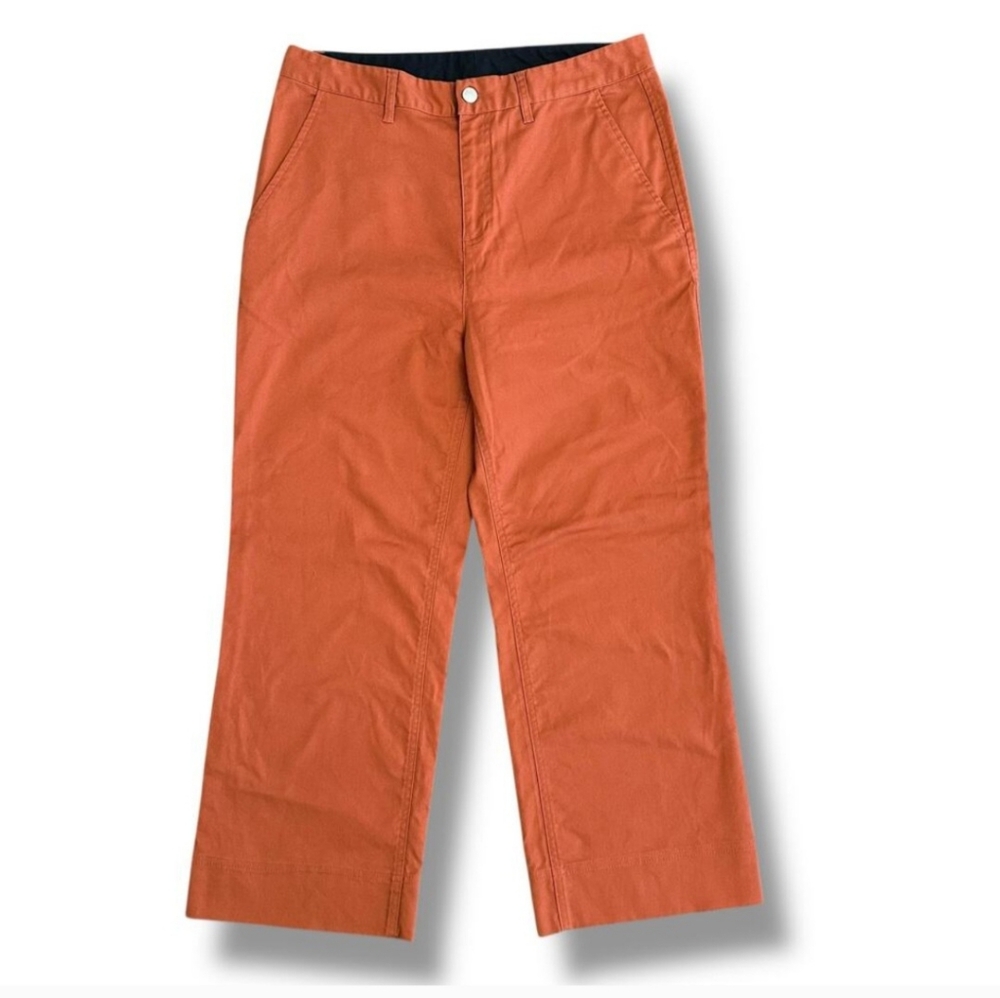 Backcountry Women's Pants Rust Orange Straight Leg Cotton Blend Size 6